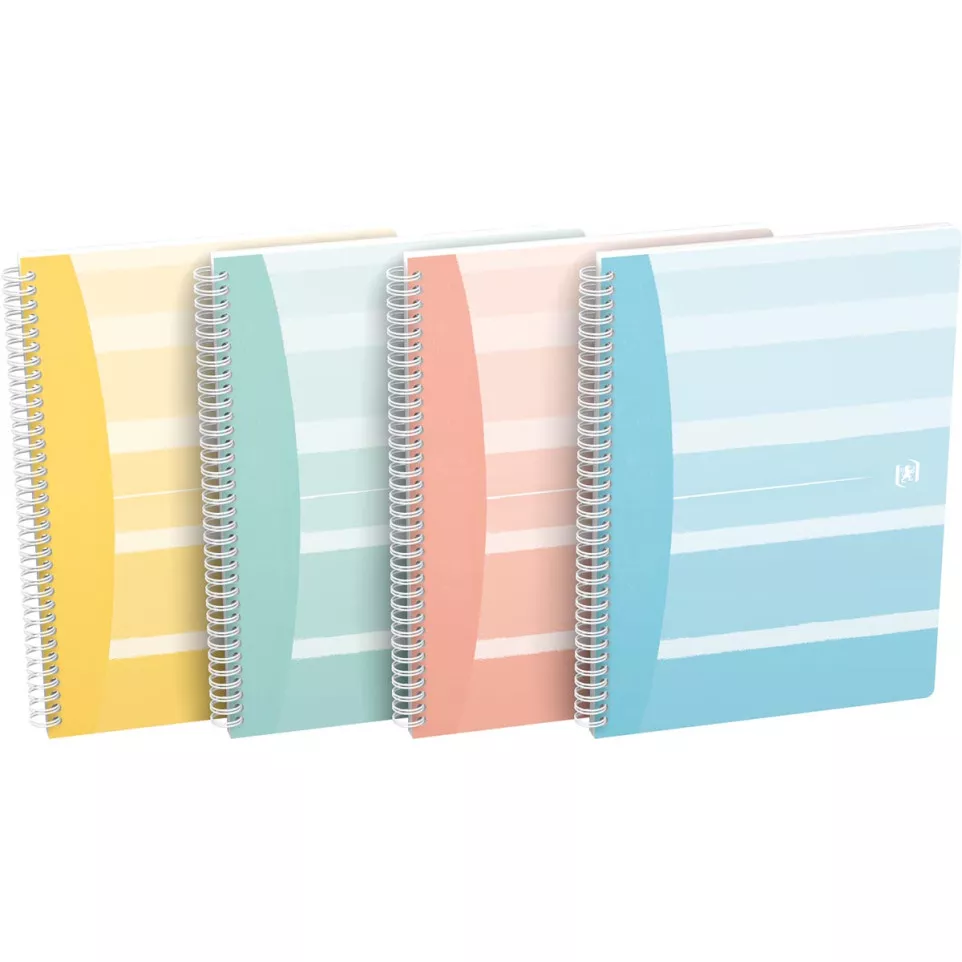 Oxford Iconics Spiral Notebook B5 120...