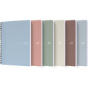 Oxford My Rec’Up A4 Wirebound Notebook 100 Pages 5mm Squared Assorted Colors