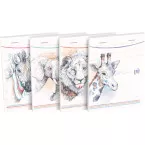 Oxford Boho Spirit carnet de notes, ft A6, 160 pages, ligné, couleurs assorties