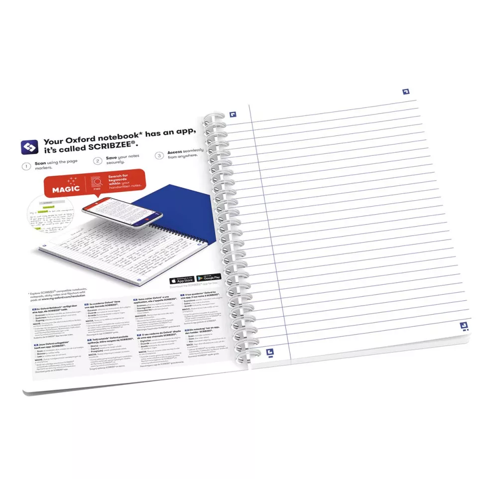 Oxford Boho Spirit cahier spiralé, ft...