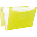 Oxford Urban trieur, pour format A4+, 12 compartiments ,en PP, couleurs assorties transparents
