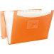 Oxford Urban trieur, pour format A4+, 12 compartiments ,en PP, couleurs assorties transparents