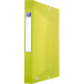 Oxford Urban elastobox uit PP, formaat 24 x 32 cm, rug van 4 cm, geassorteerde transparante kleuren