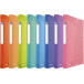 Oxford Urban plastic document box 24 x 32 cm spine 2.5 cm assorted transparent colors