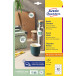 Avery Zweckform round labels 60 mm diameter white permanent adhesive 120 labels 10 sheets