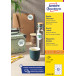 Avery Zweckform round labels 60 mm diameter white permanent adhesive 120 labels 10 sheets