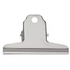 MAUL Bulldog Paper Clips Chrome 75 mm Silver Box of 10