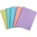 Exacompta protège-documents Chromaline, 40 pochettes, couleurs pastel assorties