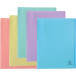 Exacompta protège-documents Chromaline, 40 pochettes, couleurs pastel assorties