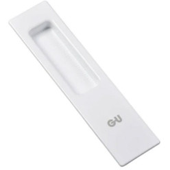 PVC komgreep GU934-937 wit / pce