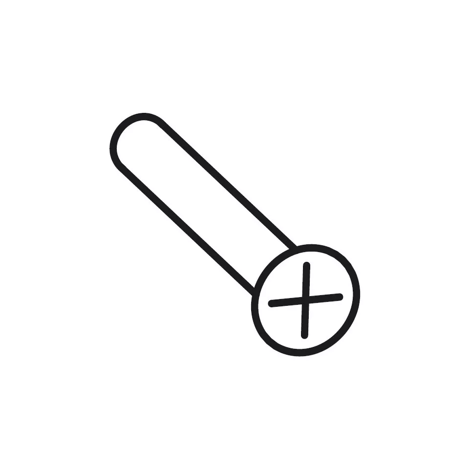 Handle Screw M6 x 80 for 90 mm...
