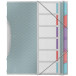 Esselte Colour'Breeze trieur, PP, ft A4, 6 compartiments, assorti