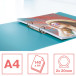Esselte Colour'Breeze classeur à anneaux, 2 anneaux, PP, ft A4, avec farde souple, bleu