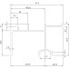Upper Guide Profile 11100 Aluminum Screw-On for Sliding and Lift-Slide Door Frame Max Thickness 70mm L7000m