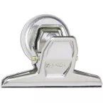 MAUL Bulldog Magnetic Paper Clips Chrome 75mm Pack of 3 Silver