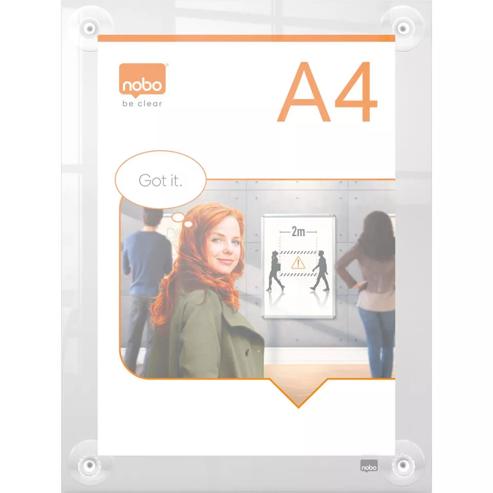 Nobo Premium Plus verplaatsbaar acryl...
