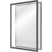 Nobo Impression clicklijst, ft A3, met grijs frame