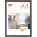 Nobo Impression Pro porte-affiche, ft A4, avec cadre gris