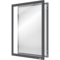 Nobo Impression Pro porte-affiche, ft A4, avec cadre gris