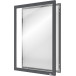 Nobo Impression clicklijst, ft A4, met grijs frame