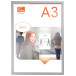 Nobo Impression clicklijst, ft A3, met geanodiseerd frame