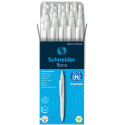 Schneider Reco Ballpoint Pen, Medium Tip, White