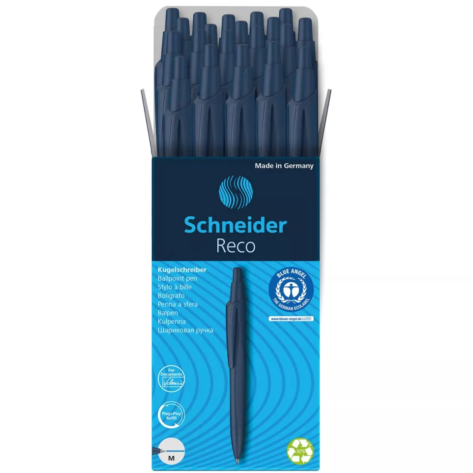 Schneider balpen Reco, medium, blauw