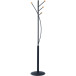 MAUL Aura Coat Rack, height 180cm, 4 hooks, black RAL9004