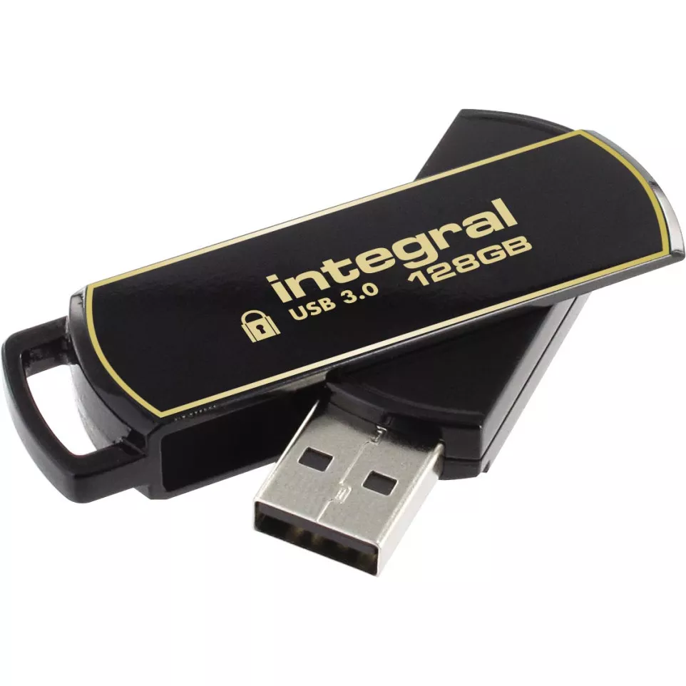 Integral 360 Secure clé USB 3.0, 128 Go