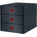 Leitz Click & Store Cosy Drawer Unit 3 Drawers Grey