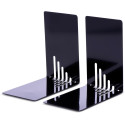 MAUL boekensteun metaal 14X8.5x14cm set 2 zwart