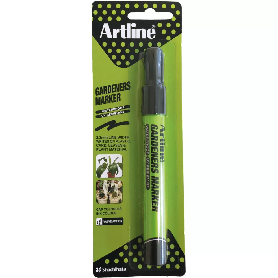 Artline Gardeners Marker, Black