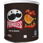 Pringles chips, 40g, hot...