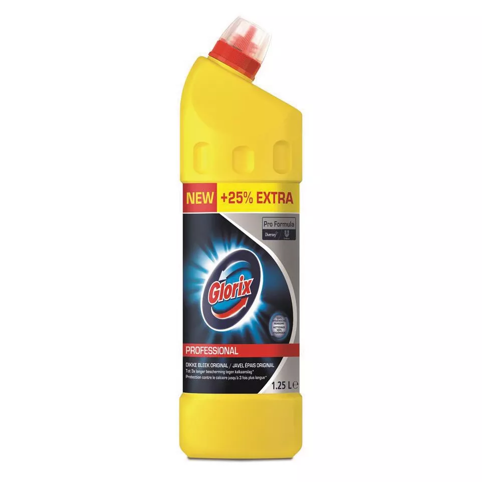 Glorix Toilet Cleaner with Bleach...