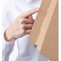 ColomPac rectangular postal tube 705 x 108 x 108 mm brown