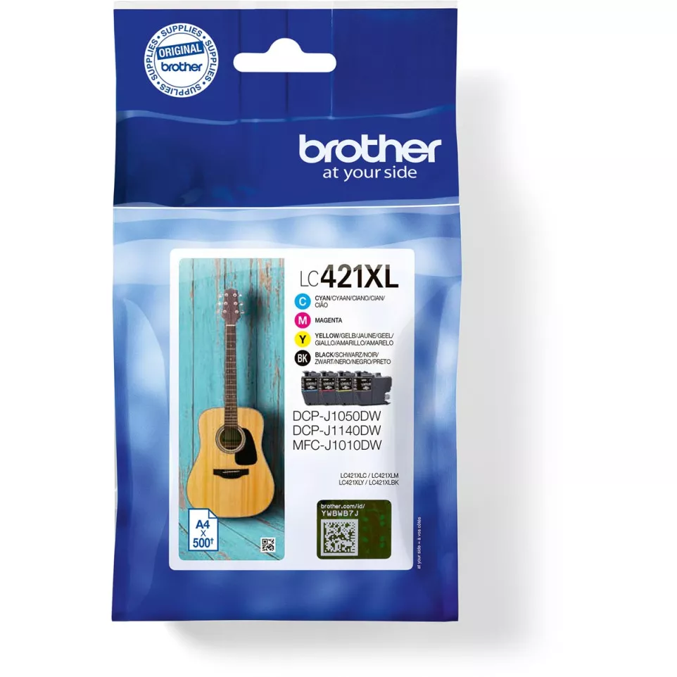 Genuine Brother LC421XLVAL High Yield...