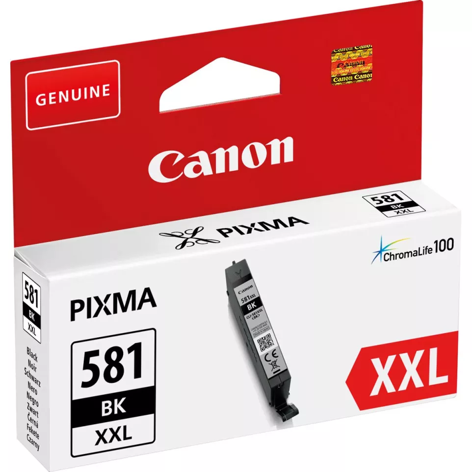 Canon inktcartridge CLI-581BK XXL,...
