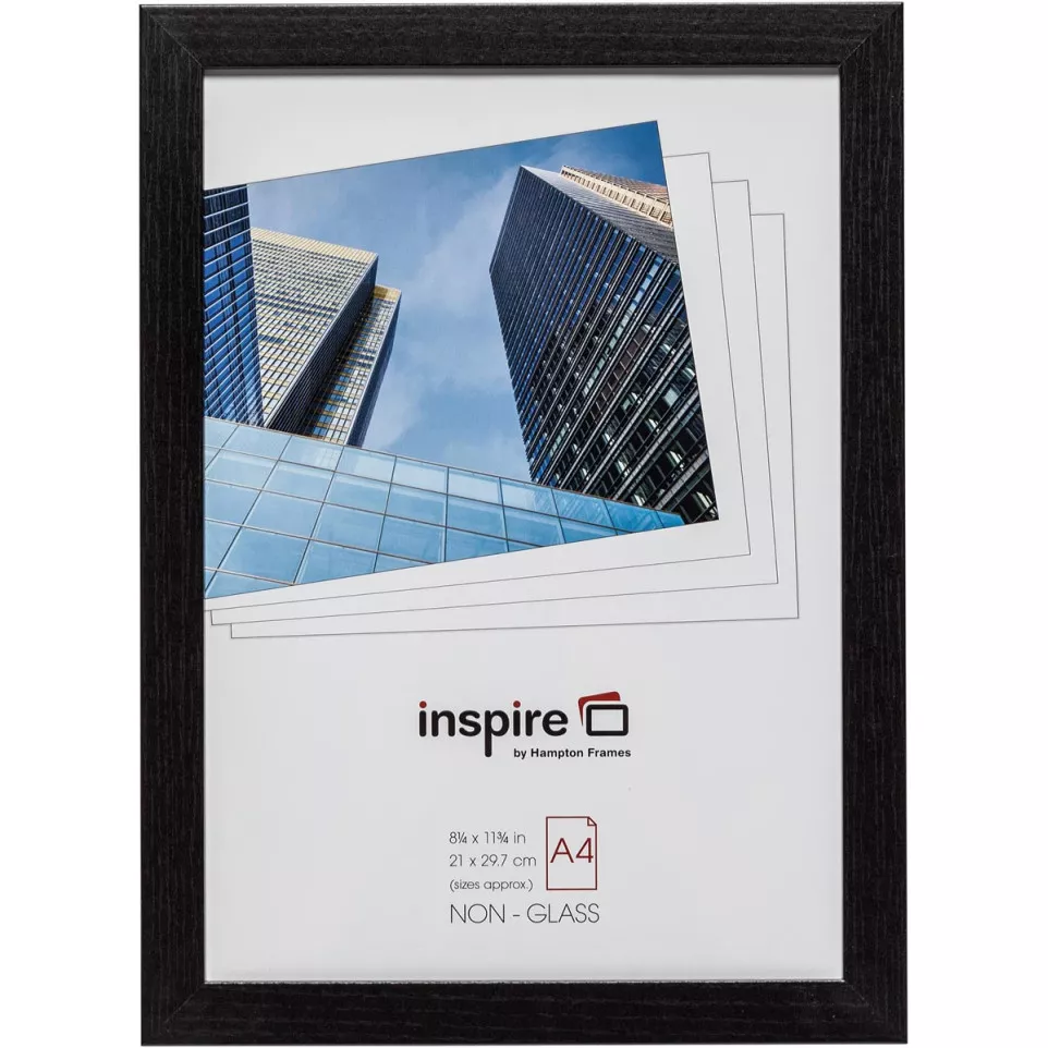Hampton Oxford A4 Black MDF Photo...