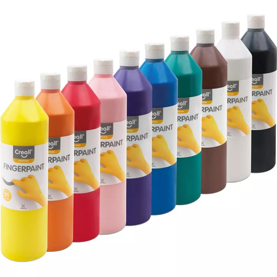 Creall Happy Finger Paint Set, 10...