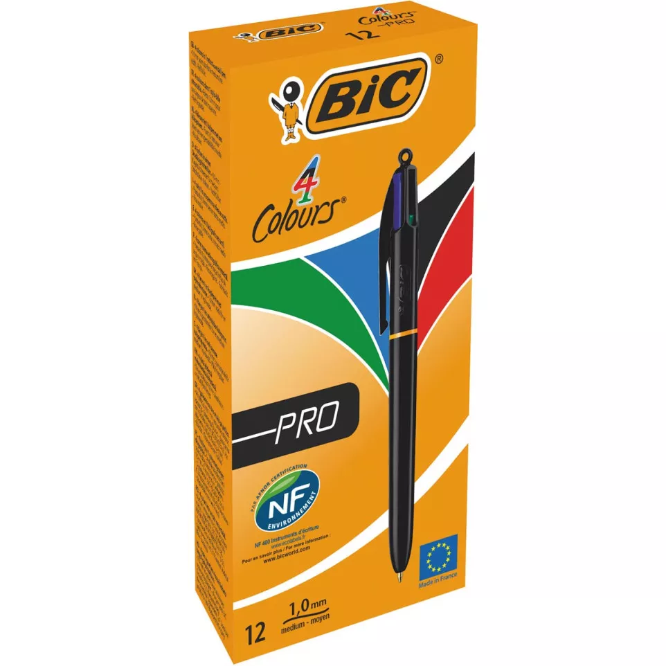 Bic Colours Pro 4-kleurenbalpen,...