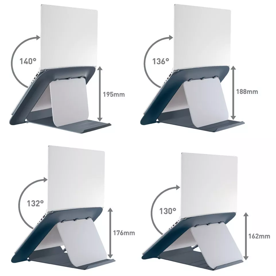 Leitz Ergo Cosy laptopstandaard, 80 %...