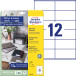 Avery Zweckform étiquettes polyvalentes, 105x48 mm, blanc, adhésif permanent, 120 étiquettes, 10 feuilles