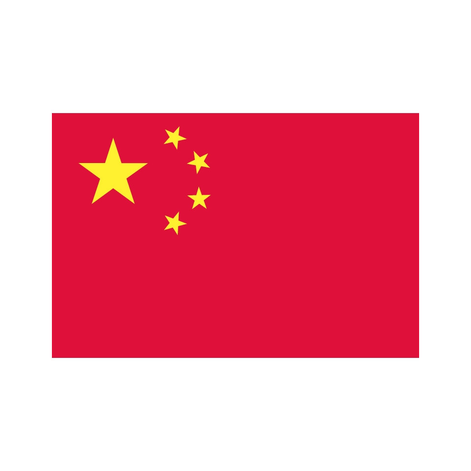 drapeau chine en 4jrs