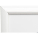 Hampton cadre de photo, profilé en PVC 1.4 cm, blanc, A4
