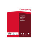 Pergamy letter writing pad 60 gsm A4 100 sheets 5 mm grid