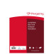 Pergamy schrijfblok, 60 g/m², ft A4, 100 vel, geruit 5 mm