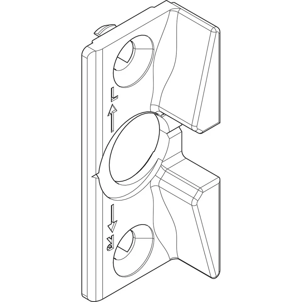 Roto PVC Clip-On Sash Raiser Stop for...