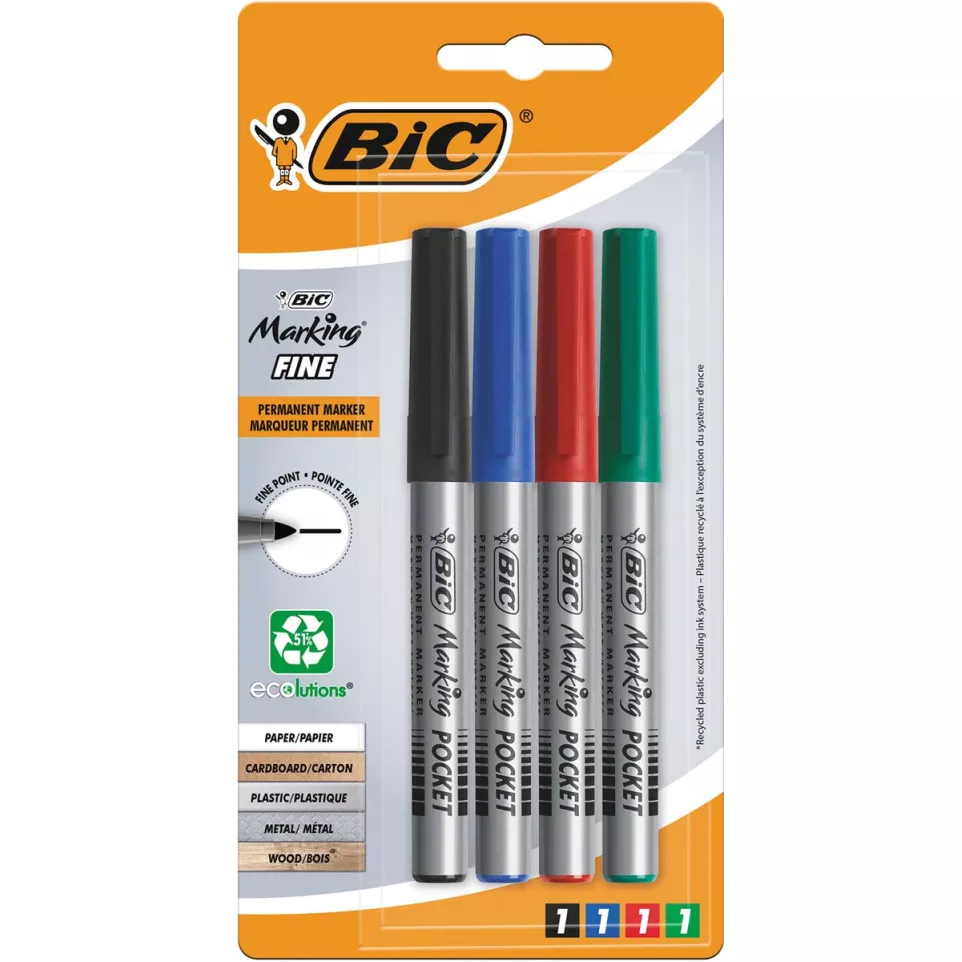 Bic marqueur permanent ECOlutions,...