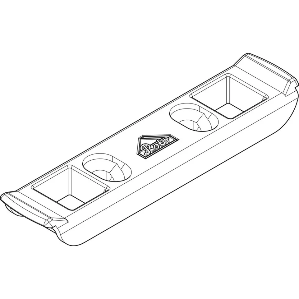 Roto Strike Plate Lock for 4mm Timber...
