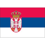 Vlag Servië